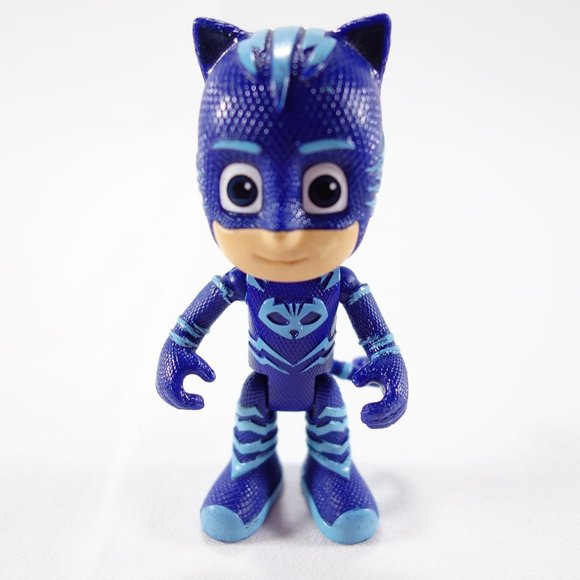 Just Play PJ Masks Cat Boy Owlette Gekko Night Ninja Lot of 4 Action Figures - Picture 3 of 8